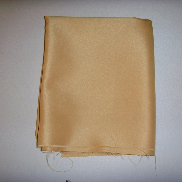 Taffeta Fabric in Marigold Color - 1 Yard/60 Inches Wide - Picture 4 of 7